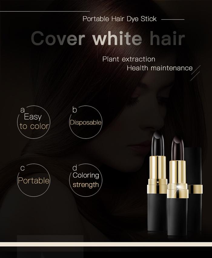 Hair dye stick