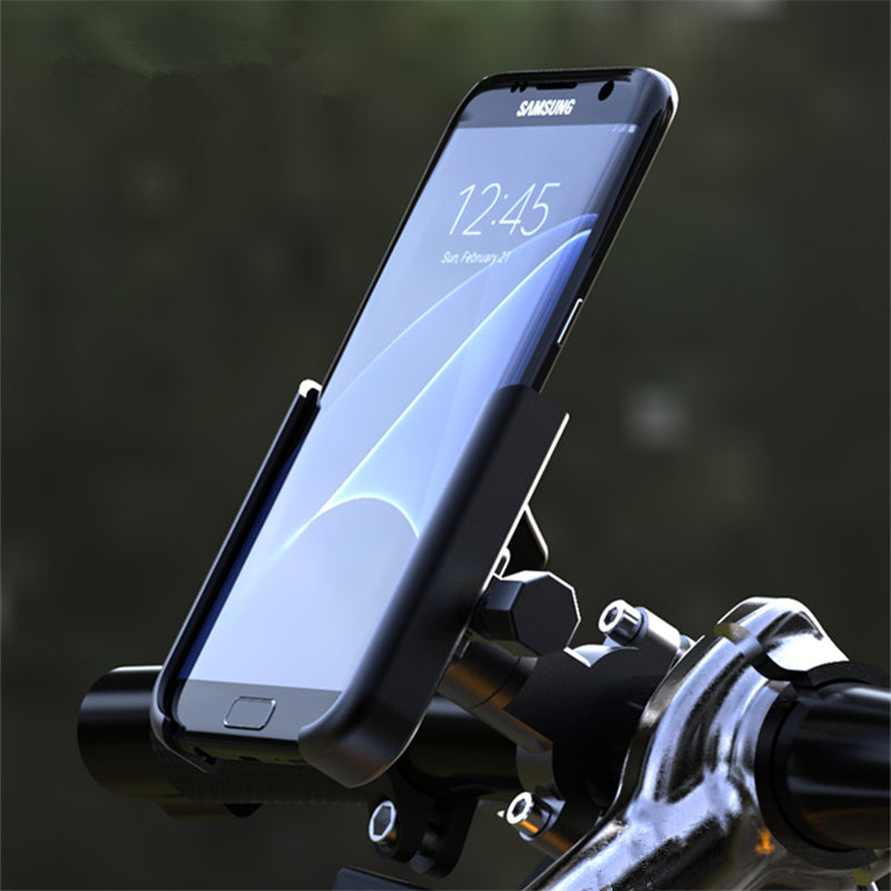 Bicycle and Motorcycle Phone Holder - Aluminum Alloy