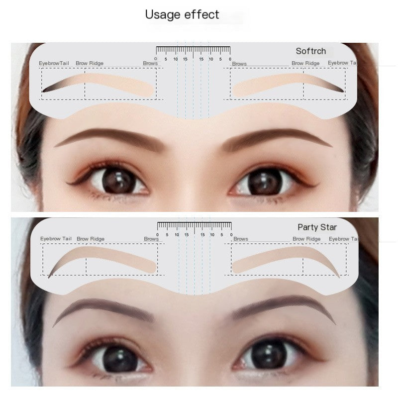 10 New Double Eyebrow Stickers for Reusable Design